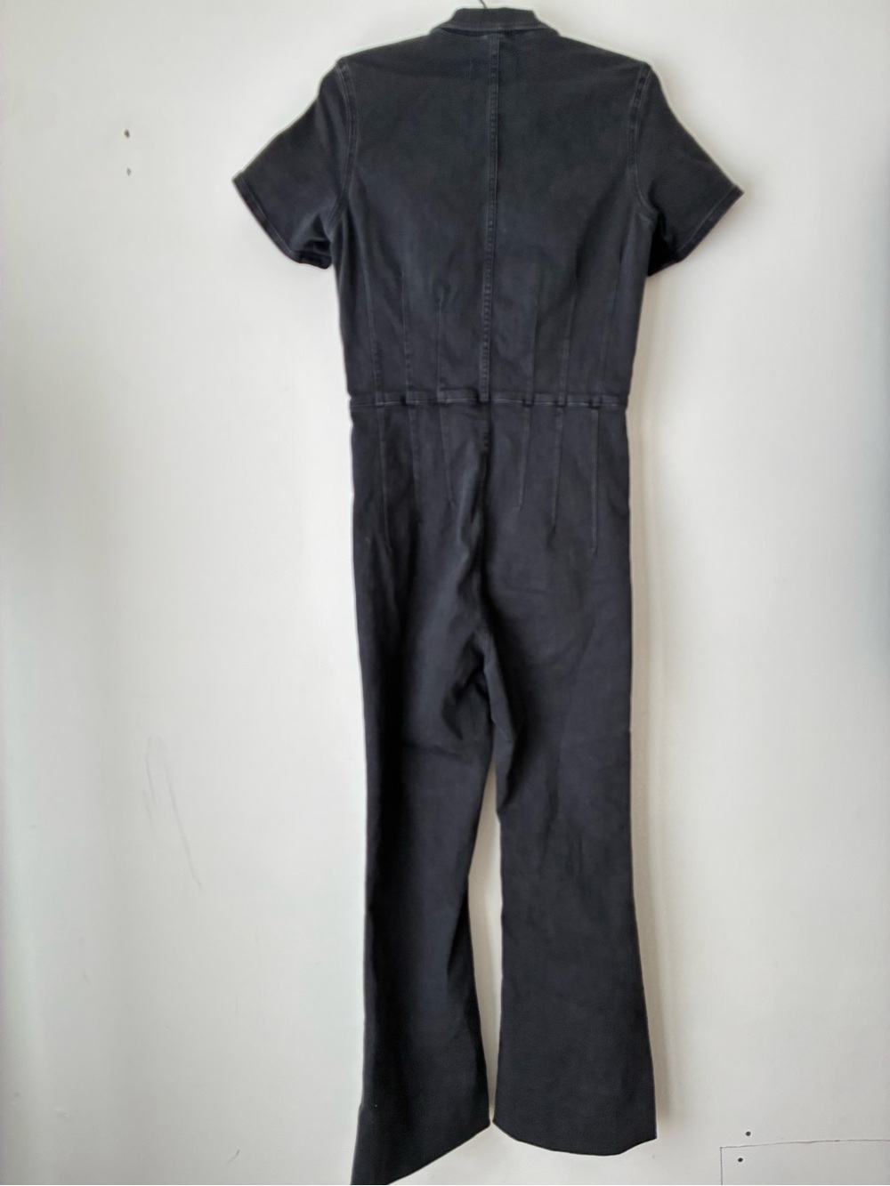 Free People Jumpsuit Women’s Large We The Free Jayde Flare Jumpsuit Black - Picture 4 of 16